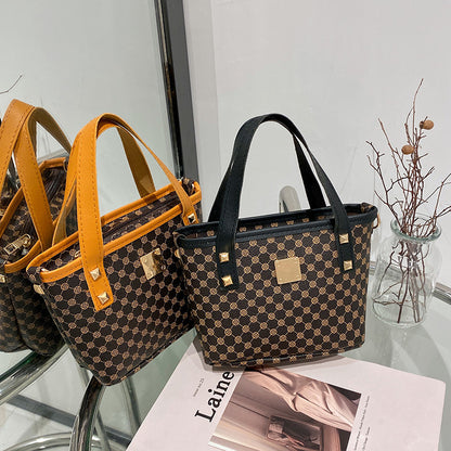 Flower vegetable basket women's bag