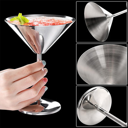 304 Stainless Steel Martini Cup