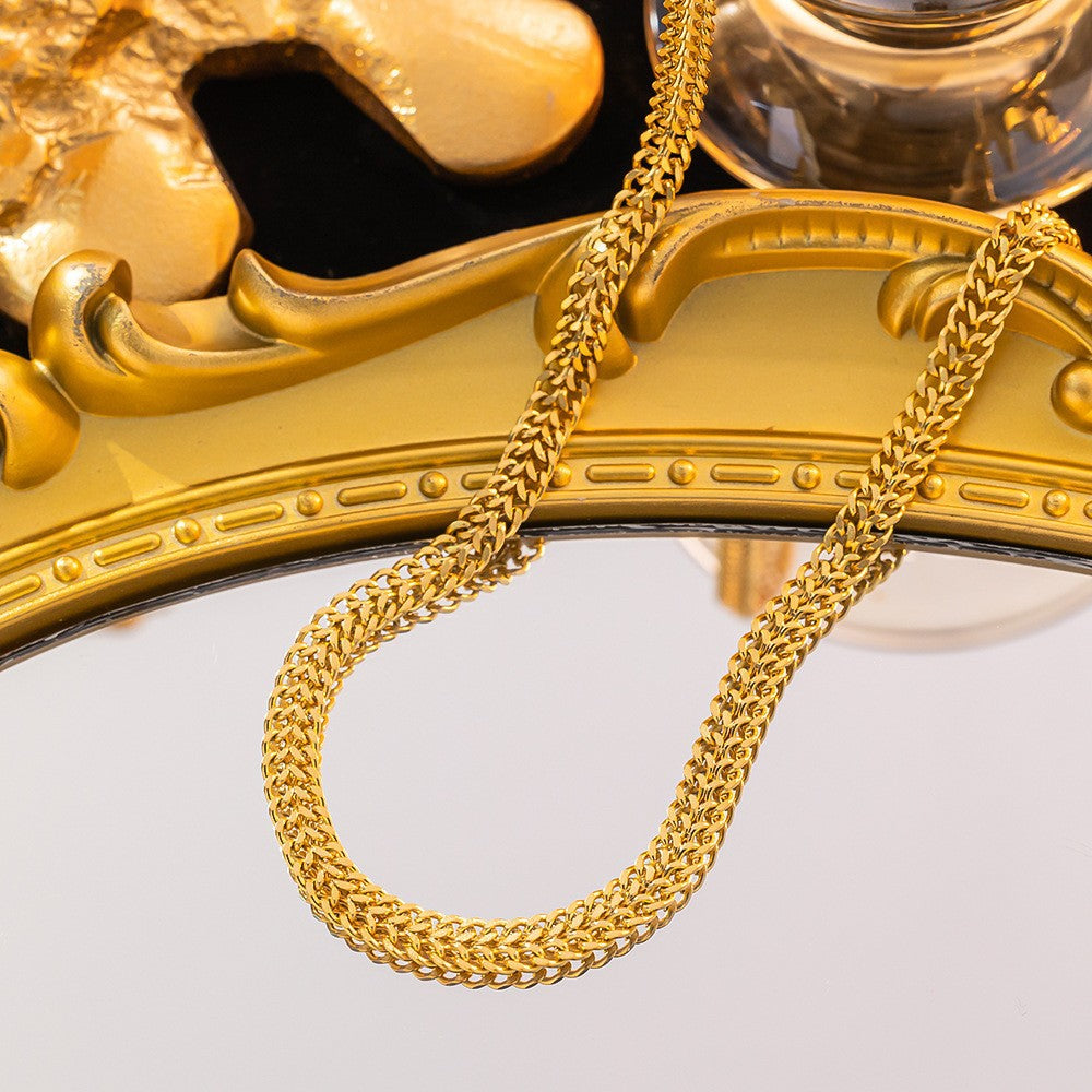 Titanium Steel Mori Design Necklace