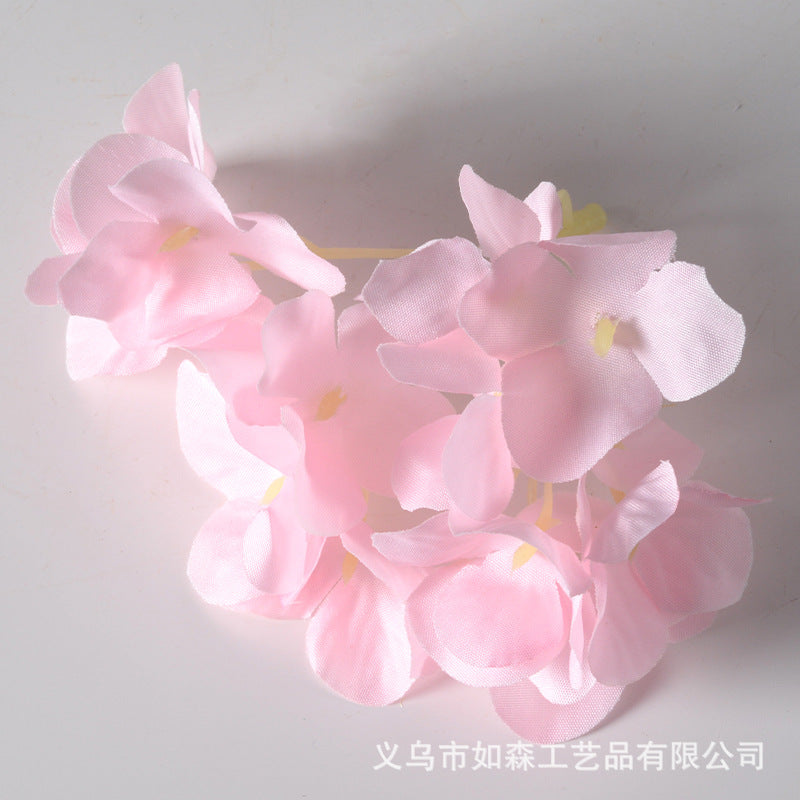 DIY hydrangea artificial flower petals