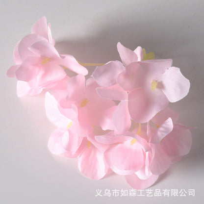 DIY hydrangea artificial flower petals