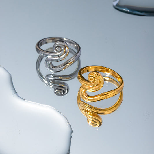 Anillo roscado anillo abierto 