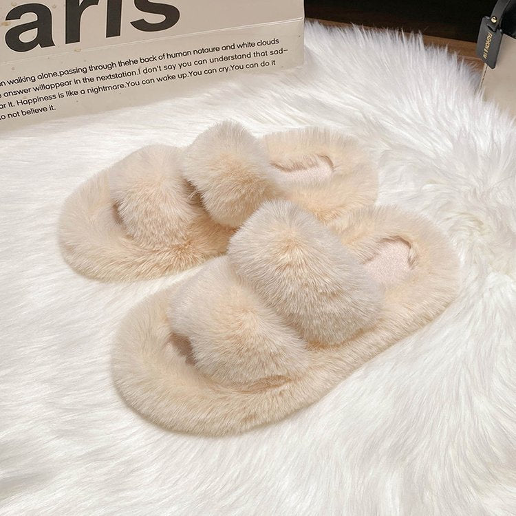 Fashion one word flat bottom cotton mop