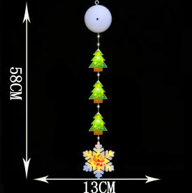 Halloween Christmas Series Suction Cup Lights Ladder Lights