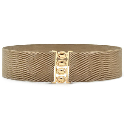 Elastic elastic belt for women