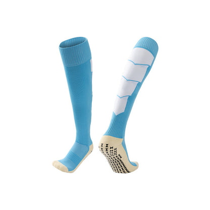 Student Mid-Calf Football Socks Gel-Point Anti-Slip