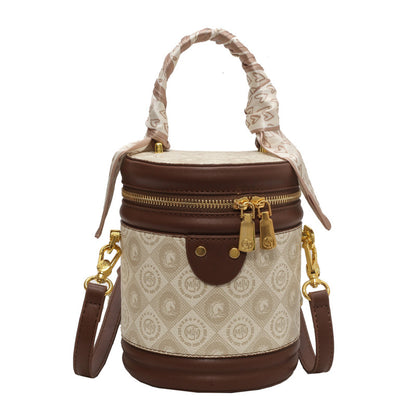 Fortune bucket shoulder crossbody bucket bag
