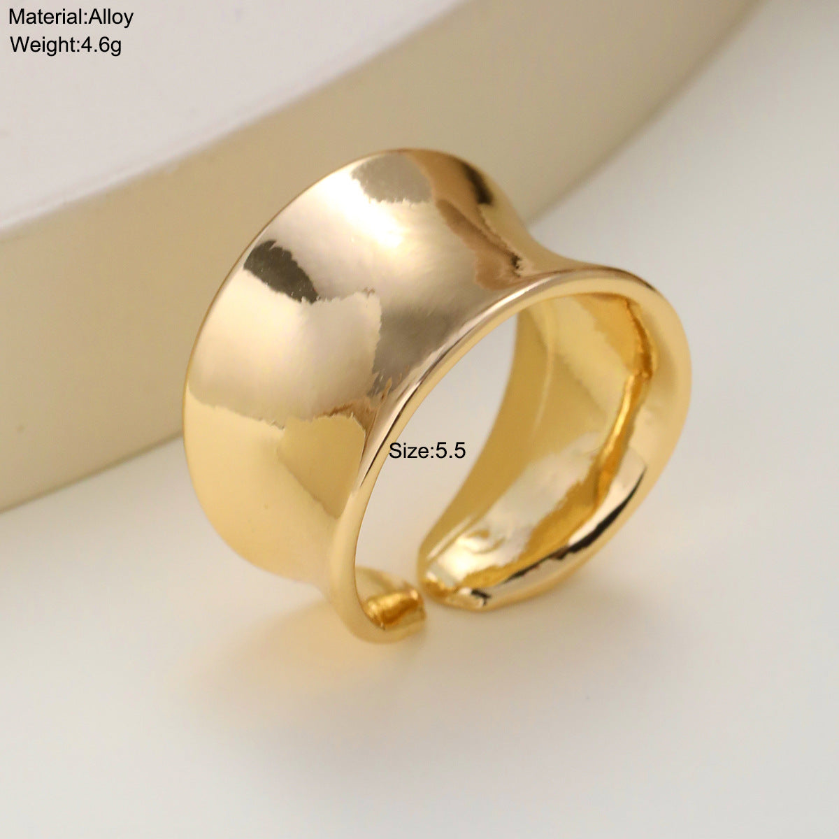 Concave Arc Ring