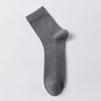 Calcetines antiolor de algodón para hombre primavera-otoño verano 