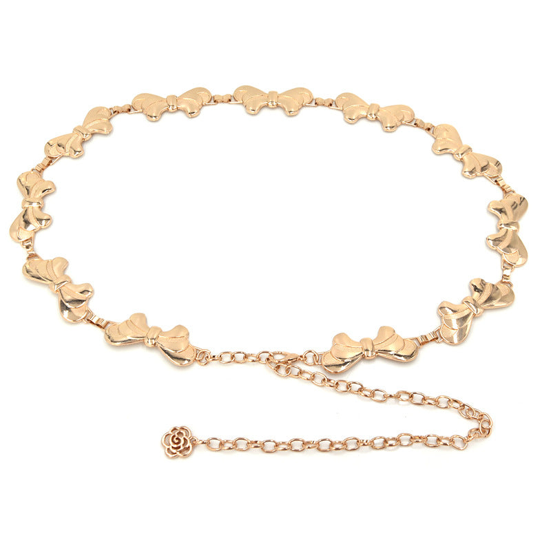 fashion Metal Waist Chain Ladies Fine Belt