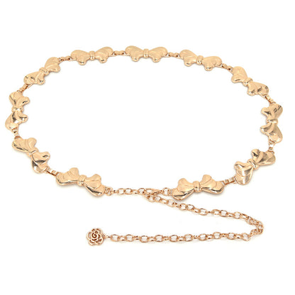 fashion Metal Waist Chain Ladies Fine Belt