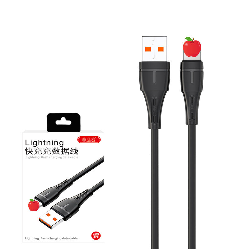 Cable de carga rápida de 120 W tipo C para Huawei y Apple con embalaje 