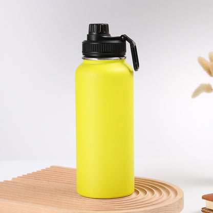 Water bottle spray portable water cup