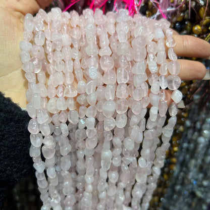 Ágata de cristal de ametista de pedra natural de 5-8 mm 