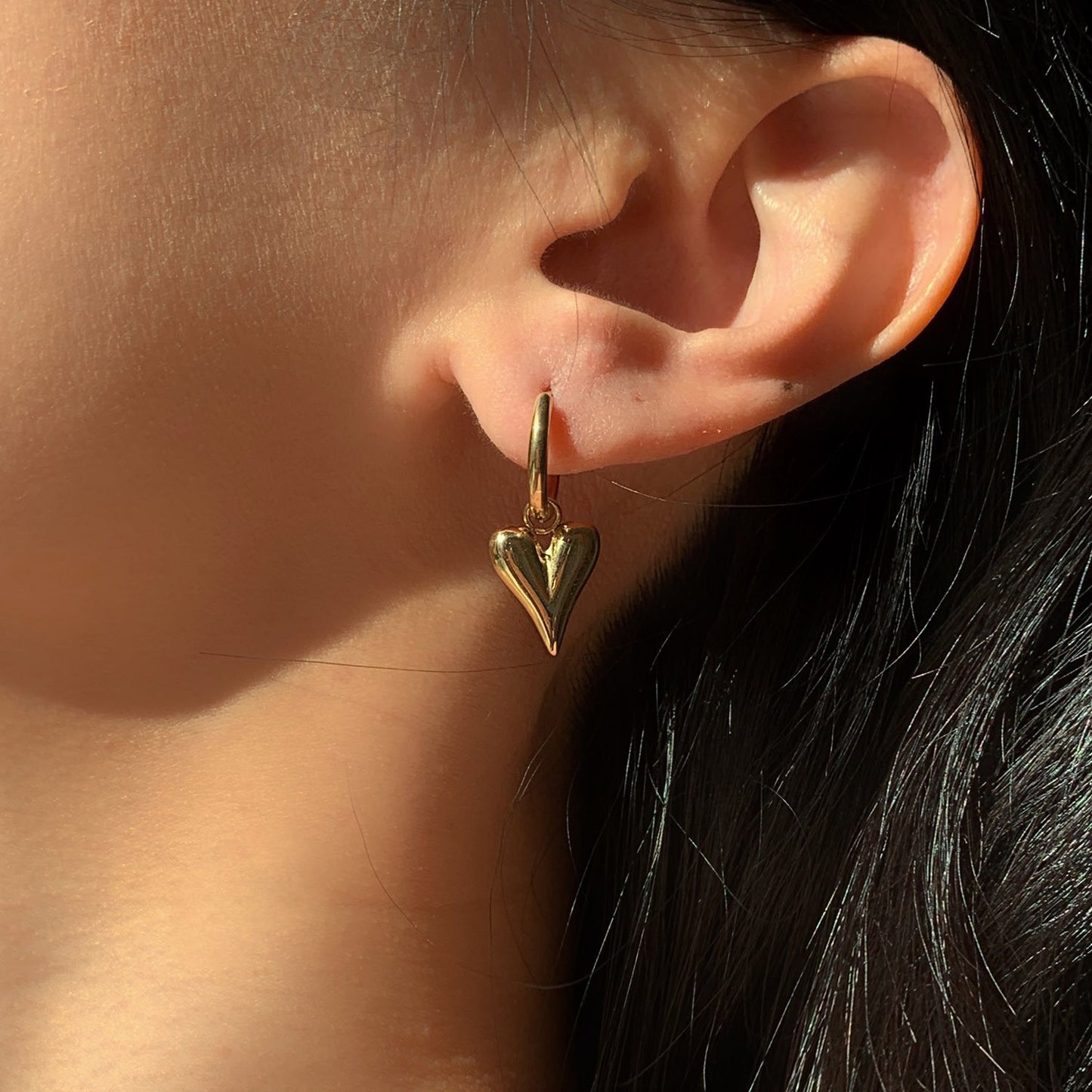 Titanium Steel Love Collarbone Necklace — Minimalist Luxe