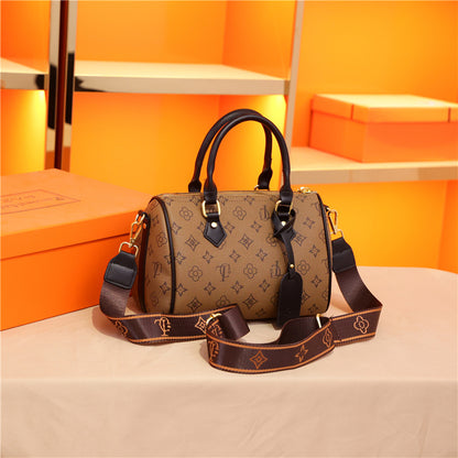 Premium textured messenger bag