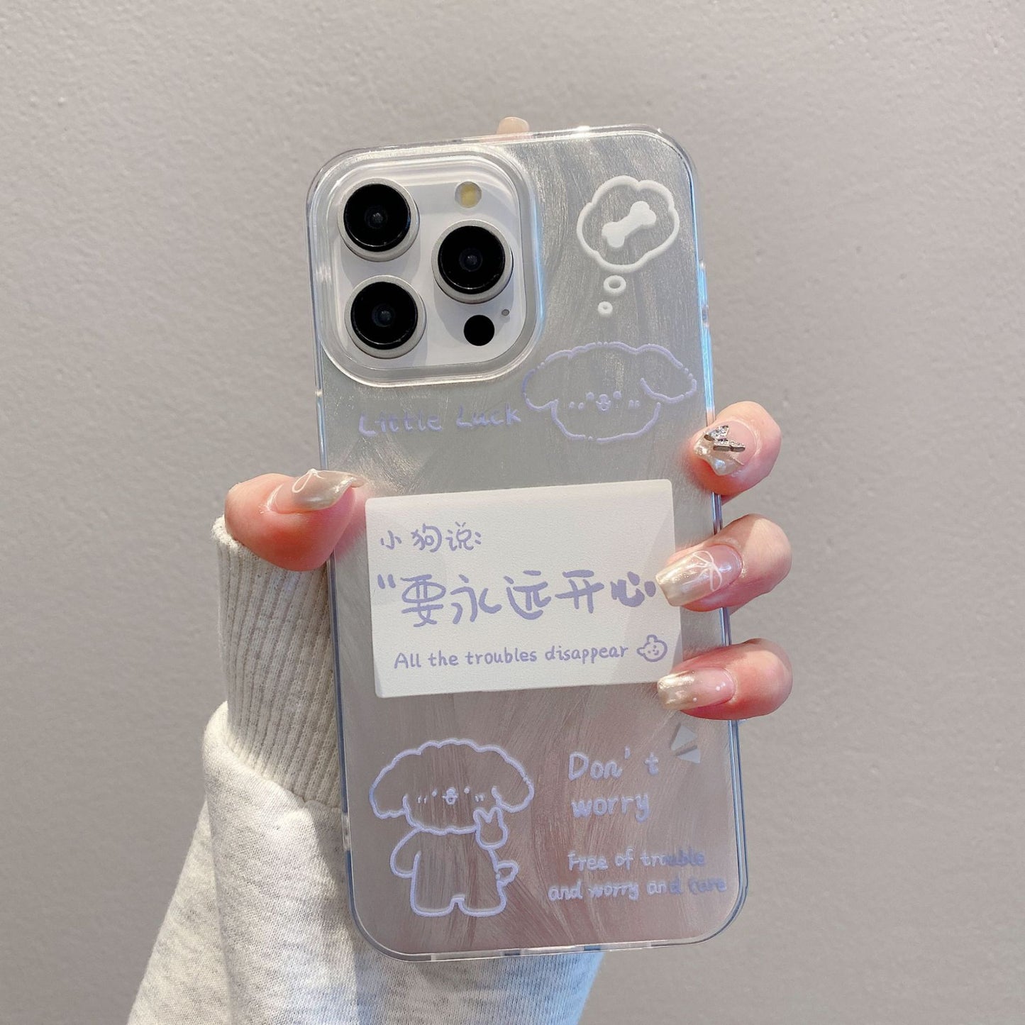 Funda con degradado de mariposa y plumas para iPhone 15, Pro, 11 y 13, soporte invisible 7P 