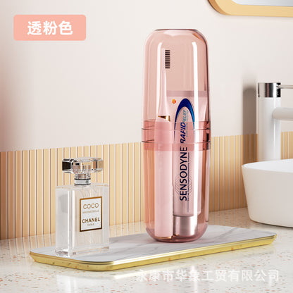 Storage travel mouthwash cup
