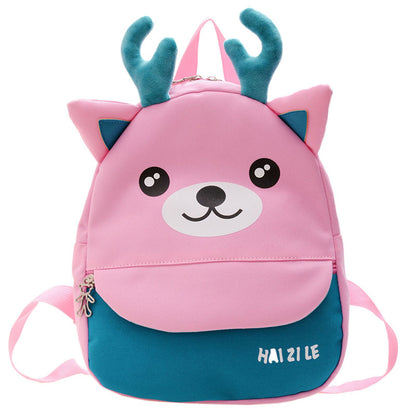 Breathable backpack cute deer backpack