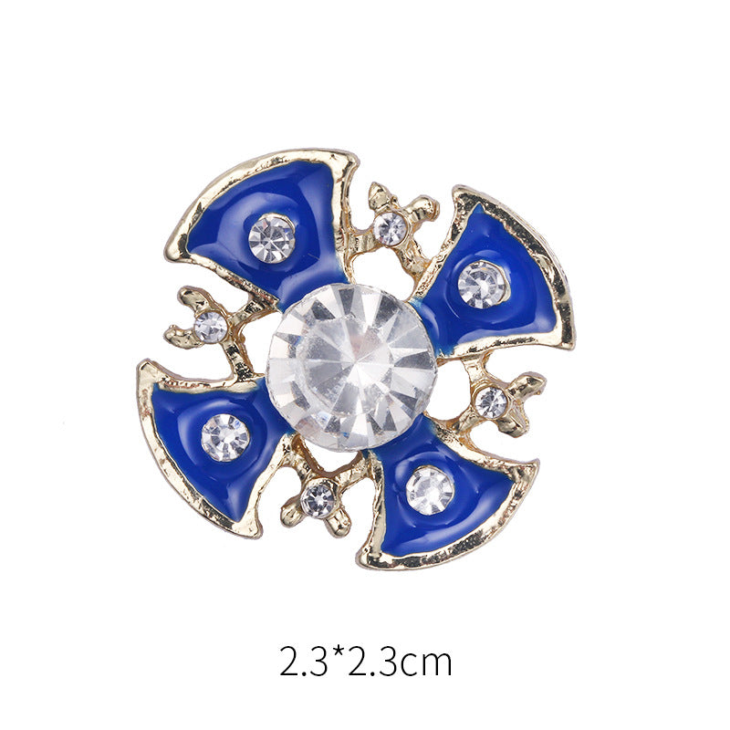 Baroque Football Brooch