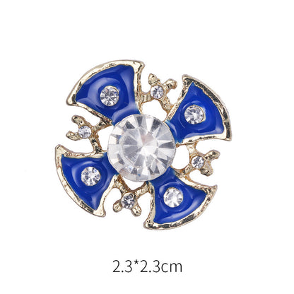 Baroque Football Brooch