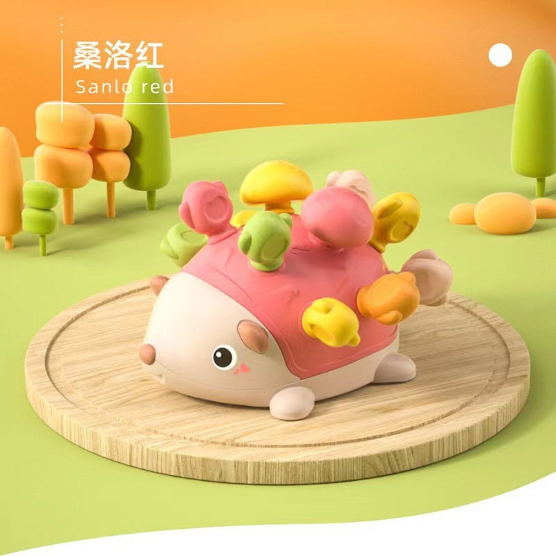 Baby Fine Motor Focus Training Hedgehog Puzzle Early Educational Toy