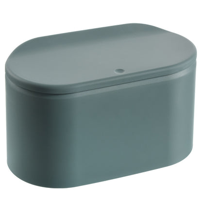 Desktop Wastebasket with LidPress & Pop Lid Type