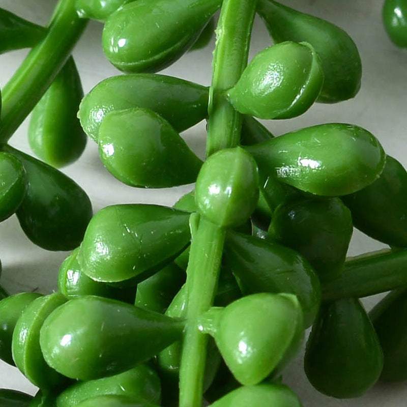 Artificial hanging fake plants simulation flowers