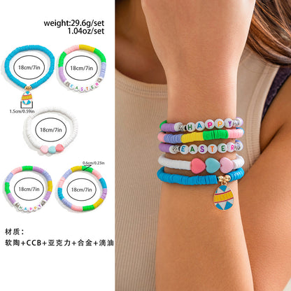 Colored Rabbit Bracelet Jewelry
