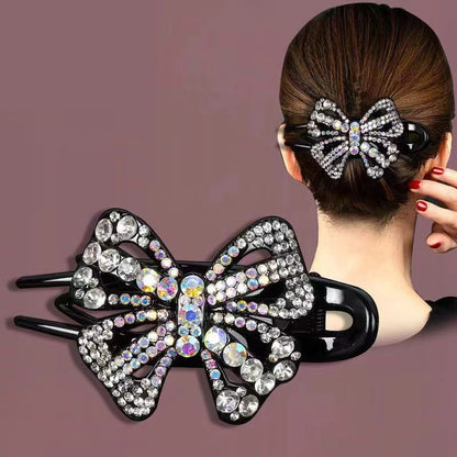Korean ins decorative head three-tooth clip