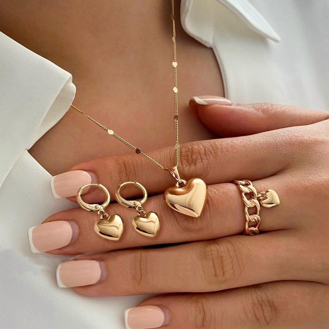 Love Heart Jewelry Set