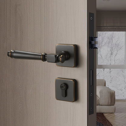 Double opening door handle 72 handle lock