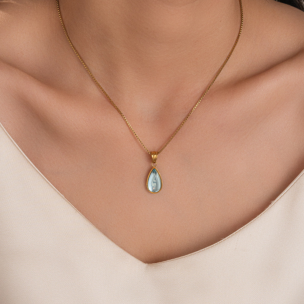 Blue Ocean Personality Versatile Necklace