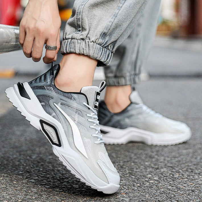 Trendy Breathable Thick-Soled Running Shoes