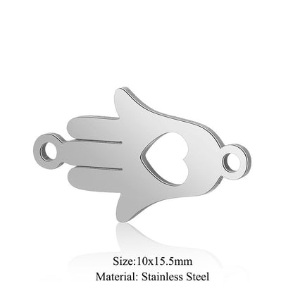 5 pcs/titanium steel jewelry connecting accessories