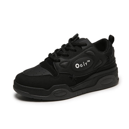1 par de zapatos: mocasines de otoño con parte inferior suave, zapatillas informales de suela gruesa 