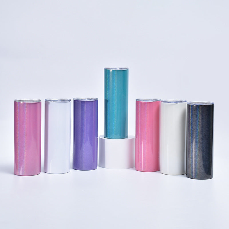 20Oz stainless steel straight tube thermos cup