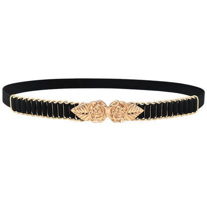 Elastic belt women's fine decoration trend