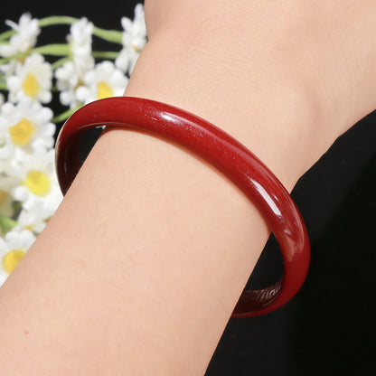 Cinnabar Heart Sutra Bracelet