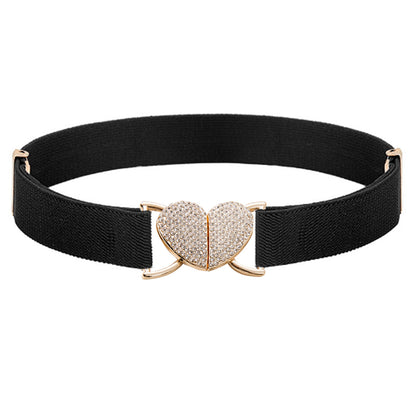 Crystal rhinestone belt woman