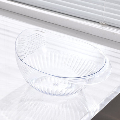 Rice washing colander