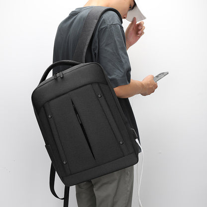 Computer bag multifunctional double backpack