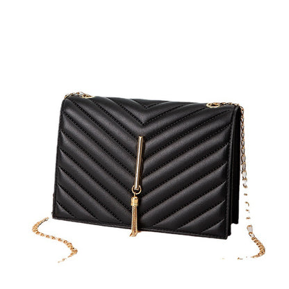 V pattern pressure grid pillow bag