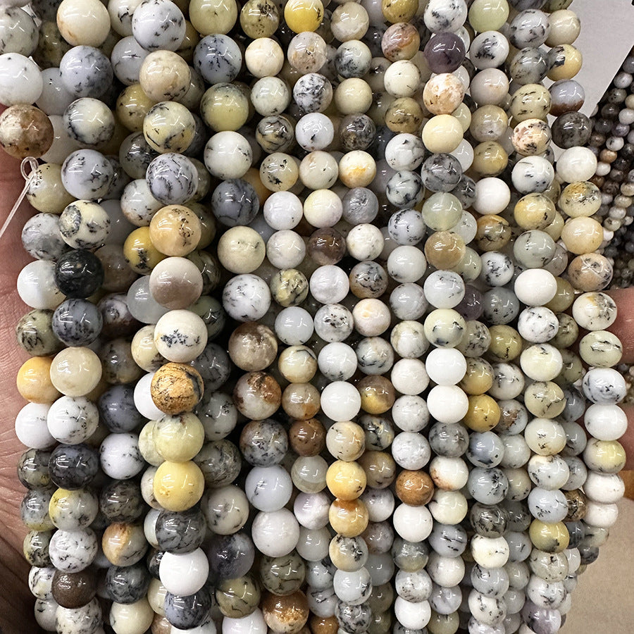 Contas redondas de cristal Aobao 6-10MM contas 