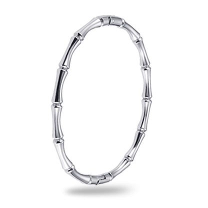 Bamboo titanium steel bracelet