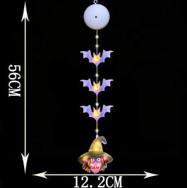 Halloween Christmas Series Suction Cup Lights Ladder Lights