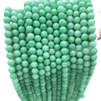 African sea pattern emerald jade loose beads