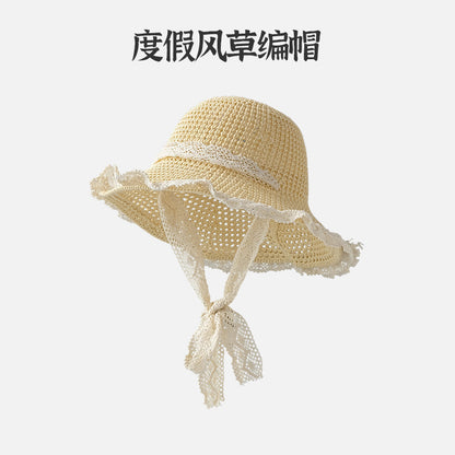 Vintage Straw Fedora