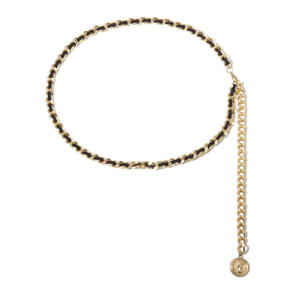 Body chain Portrait chain Flannel waist chain