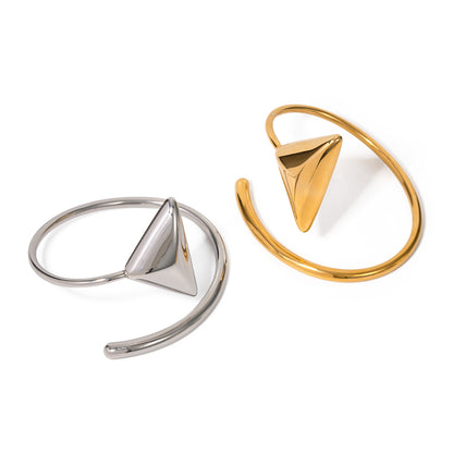 Triangle Coil Bracelet